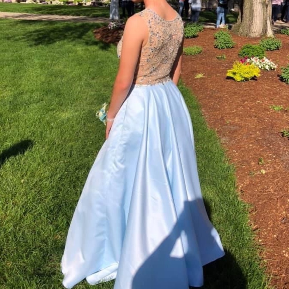 ARIA Blue Prom Dress
